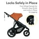 thumbnail image 5 of BOB Gear Wayfinder Jogging Stroller with Snack Tray, Independent Dual Suspension, Air-Filled Tires, and 75-Pound Weight Capacity, Canyon, 5 of 5