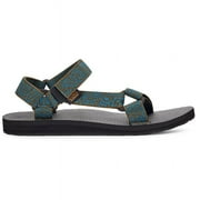 Teva Men's Original Universal Sandal Layered Rock Dark Olive/Blue Coral - 1004006-LRDOB