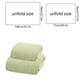 thumbnail image 3 of Juego de 2 toallas de baño extragrandes, toallas de baño extragrandes, súper suaves y absorbentes, toallas de microfibra para ducha seca, para hotel, baño y gimnasio., 3 of 4