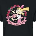 thumbnail image 3 of Hey Arnold! - Valentine's I Love You - Juniors Cropped Cotton Blend T-Shirt, 3 of 5