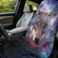 thumbnail image 4 of XYZCANDO Towel Car Seat Cover Easy to Store Car Seat Towel Cover for Outdoor Gym Hiking, Car Seat Cover Towel Easy to Install, Galaxy Wolf, 4 of 11