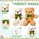 thumbnail image 3 of 12 ositos de peluche HyDren de 25 cm para regalos de Navidad, 3 of 7
