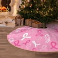 thumbnail image 5 of Haiem Breast Cancer Awareness (3) Pattern Christmas Tree Skirt Merry Christmas Party Christmas Tree Decoration,New Year Decorations-30", 5 of 6