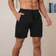 thumbnail image 5 of WILLBEST Pantalones Cortos de Verano para Hombre, Pantalones Cortos de Color Liso con Corbata, Pantalones de Cinco Cuartos Transpirables y Frescos., 5 of 8