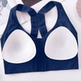 thumbnail image 6 of Stamzod Women's Racerback Sports Bra Front Closure Wireless Push Up Bra No Underwire Supportive Workout Bras for Women, 6 of 9