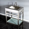 thumbnail image 4 of Kingston Brass KVSP3122B6 Kingston Commercial 31" Wide Console Sink Set - Brushed /, 4 of 7