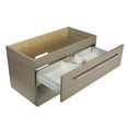 thumbnail image 5 of Cutler Kitchen and Bath Silhouette 36" Wood/Marble Bathroom Vanity in Aria Oak, 5 of 6