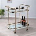 thumbnail image 1 of Benzara BM123225 Tiana Contemporary Serving Cart, Champagne, 1 of 1