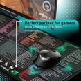 thumbnail image 4 of QJUHUNG Excel Shortcut Keys Mouse Pad Cheat Sheet Gaming Mouse Pad  Spreadsheet Keyboard Pad  Non-slip Stitched Edge (35.4” * 15.75”), 4 of 5