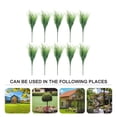 thumbnail image 3 of STRANDCHIC Green Artificial Grass Decorative Plastic Fake Plants for Flower Arranging and Home Decor, Set, 3 of 6