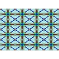 thumbnail image 1 of Ahgly Company Machine Washable Indoor Rectangle Transitional Aquamarine Green Area Rugs, 5' x 7', 1 of 7
