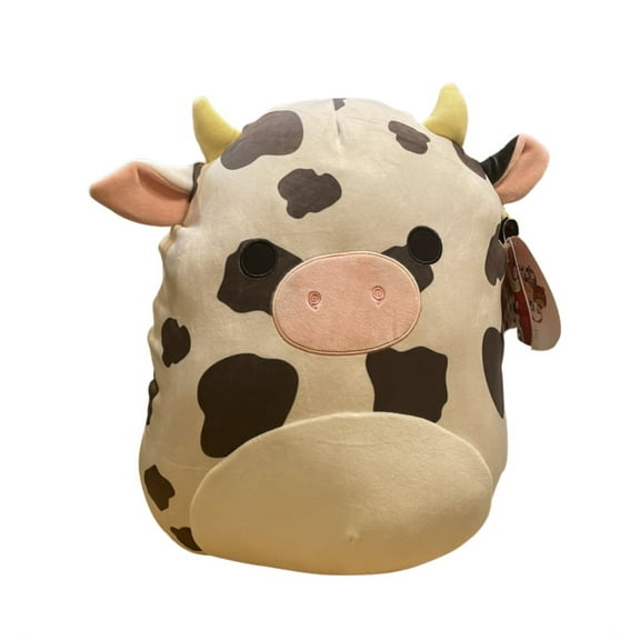 Squishmallows 16" Colin the Cow -  Official Kellytoy Squishy Soft Plush Toy 2022