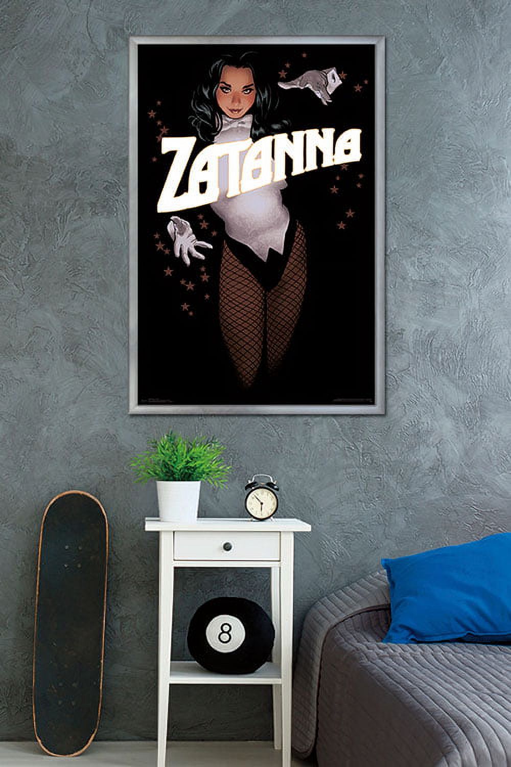 DC Comics - Zantanna - Alex Ross Portrait Wall Poster, 22.375" x 34", Framed