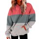 thumbnail image 4 of Sudaderas con capucha casuales para mujer Gibobby Manga larga Sólido Ligero Suéter rosa L, 4 of 5