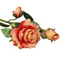 thumbnail image 2 of Yuarrent Tela de seda rosa, flores artificiales, simulación de apariencia Real, decoración del hogar para bodas Decoración No.05, 2 of 6
