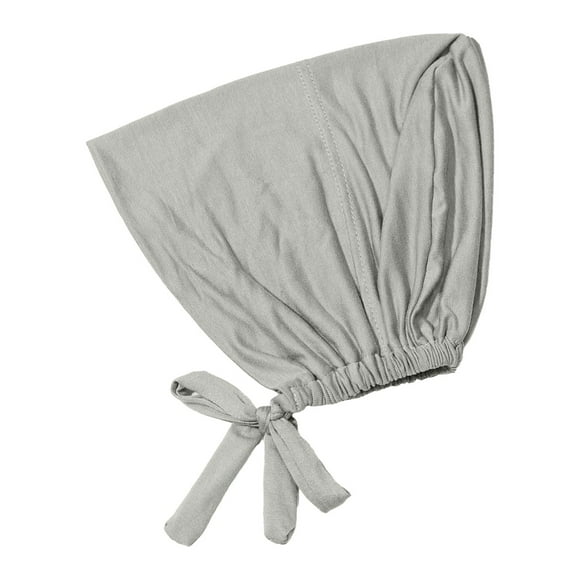 Gorro interior ajustable para hiyab, con banda elástica, gorro base musulmán para horquillas