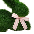 thumbnail image 4 of Faux Grass Lying Bunny Tabletop Decoration, Green, 17", Easter by Way To Celebrate, 4 of 5
