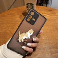 thumbnail image 3 of Matte Case for VIVO V25 V23E V23 V21 V20 V19 V17 V15 V11 Z1 Z6 T1 S16 PRO 5G Case Funda Capa Shell Cute Cat Cartoon Illustration, 3 of 5
