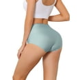 thumbnail image 3 of INSPIRE CHIC Women's Tummy Control Unlined Hipster Underwear High-Waisted Breathable Brief, 3 of 4