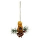 thumbnail image 1 of Adorno navideño colgante de espuma con forma de ardilla para puerta, pared, árbol, decoración - Marrón, como Amarillo, 1 of 8