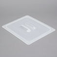 thumbnail image 3 of Food Pan Lid 1/2 Polypropylene With Handle Translucent, 3 of 3