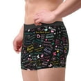 thumbnail image 2 of Uemuo I love you Mom Pattern Men's Boxer Briefs,Trunk Anti-Chafing,Comfortable, Durable, and Stylish Underwear-X-Large, 2 of 9
