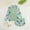 C-Light Green7, variant on JIAYUE Swimsuit For Girls Set Floral Long Sleeve Bikini Zipper Collared Cover Up Patchwork Sunproof For Children Durable Beach Wear