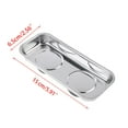 thumbnail image 4 of MOMOJIA 6-inch Magnet Screw Tray Magnetic Parts Holder Mechanic Tray Magnetic Socket Tray for Ideal Screw Magnet Holder Magnetic, 4 of 10