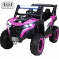 thumbnail image 1 of Montable Electrico Little Monkey Buggy Rosa para Niñas con Luces Led y Sonidos Realistas Control Remoto, 1 of 9