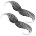 thumbnail image 5 of Simulated Beard Costume Facial Hair Simple Design For Halloween Adults 13.00X4.00X0.10cm Cosplay Accessory 2Pcs, 5 of 5