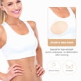 thumbnail image 4 of 2 pares de sujetadores inserciones transpirable esponja sujetador inserciones deportes sostén almohadilla para mujeres, 4 of 5