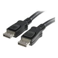 thumbnail image 1 of StarTech.com 20 ft DisplayPort Cable with Latches - 2560 x 1600 - DPCP & HDCP - Male to Male DP Video Monitor Cable (DISPLPORT20L) - DisplayPort cable - DisplayPort (M) to DisplayPort (M) - 20 ft - latched, molded - black - for P/N: USB32DPPRO, 1 of 9