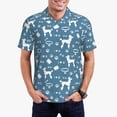 thumbnail image 3 of Rocae Poodle Dog for Men's Short Sleeve Polo Shirt, Quick Drying Performance Moisture Wicking Sports Men's Golf Shirt X-Large, 3 of 9