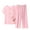 Pink#4, variant on Brilliant Plus Size Sleepwear Women's Button Casual Long Sleeve Tops Loose Printing Pants Home Clothing Pajamas Set