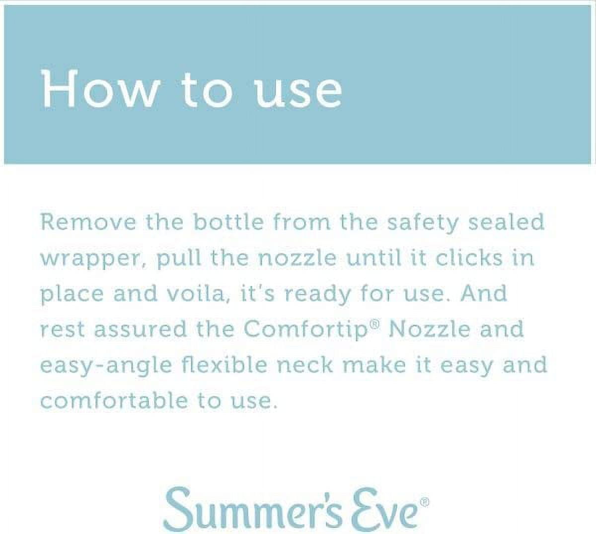 Summer's Eve Douche, Extra Cleansing Vinegar and Water, 4.5 Fl Oz, 4 Count (Pack of 2)