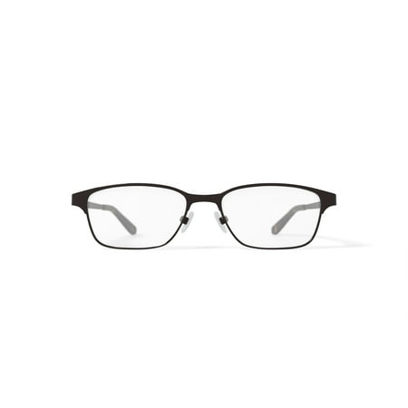 TiFlex Women's TFL2103 Rectangular Rectangular Prescription Eyeglasses with Case, Brown