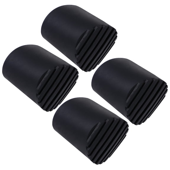 BESTYASH 4 Pcs Anti Slip Step Ladder Leg Caps Durable Black Rubber Pads