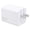 US-White, variant on 80W PD80W Fast Charging Retractable USB C Cord 2 Port Charging Foldable Design For Laptop Tablet Phone Accessory