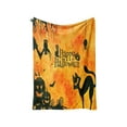 thumbnail image 1 of Couverture Jetée d'Automne, Couverture en Flanelle à Imprimé Numérique d'Halloween Effrayante, Couverture Jetée Toutes Saisons pour Sofa, Couvertures Jetées d'Halloween, 1 of 6