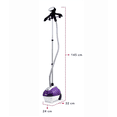 thumbnail image 3 of Plancha Vertical De Vapor Con Pedestal Rca Color Morado, Blanco, 3 of 5
