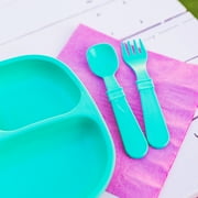 Re-Play Utensils 8 Pack Tbw - Flatware Set for Kids - Eco-Friendly & Safe