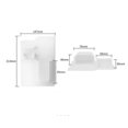 thumbnail image 4 of Organizador de pasta de dientes KAIYANG Silicona gris, 4 of 4