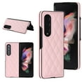 thumbnail image 5 of for Samsung Galaxy Z Fold 3 Case Elegant PU Leather, Samsung Galaxy Z Fold 3 Case Protective Premium Slim Thin Phone Case for Women Girls Compatible with Samsung Galaxy Z Fold 3, Pink, 5 of 9