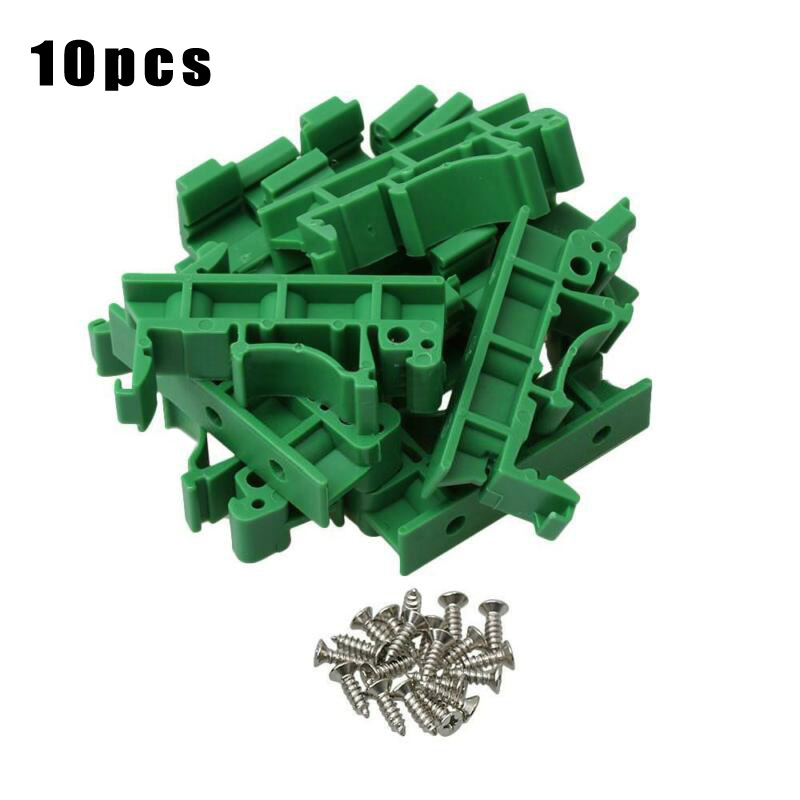 5 set DRG01 PCB DIN 35 Rail Adapter Circuit Board Mounting Bracket