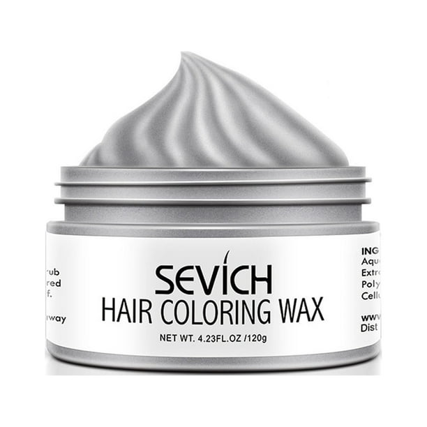 Cera para cabello teñido desechable de color, de modelado rápido