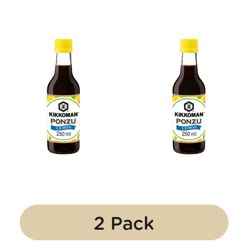 Kikkoman Ponzu Citrus Soy Sauce 250ml, British Import (Pack of 2)