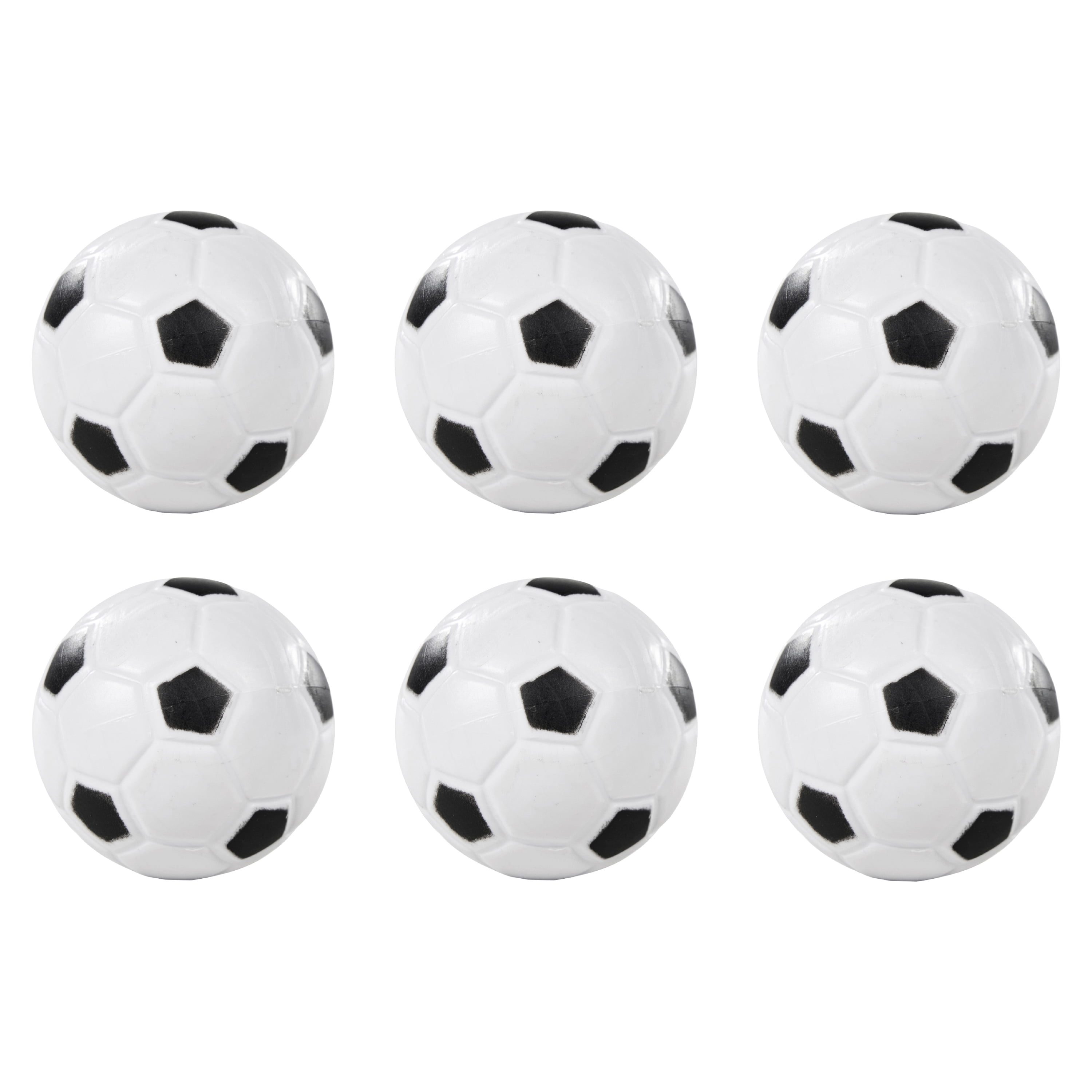 56" Premium Foosball Soccer Table, Furniture Style with 6-Pack Replacement Balls