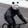 thumbnail image 4 of Winter Outdoor Full Coverage Breathable Warm Face Sun Headband Animal Series Riding Hood for Cycling, 4 of 6