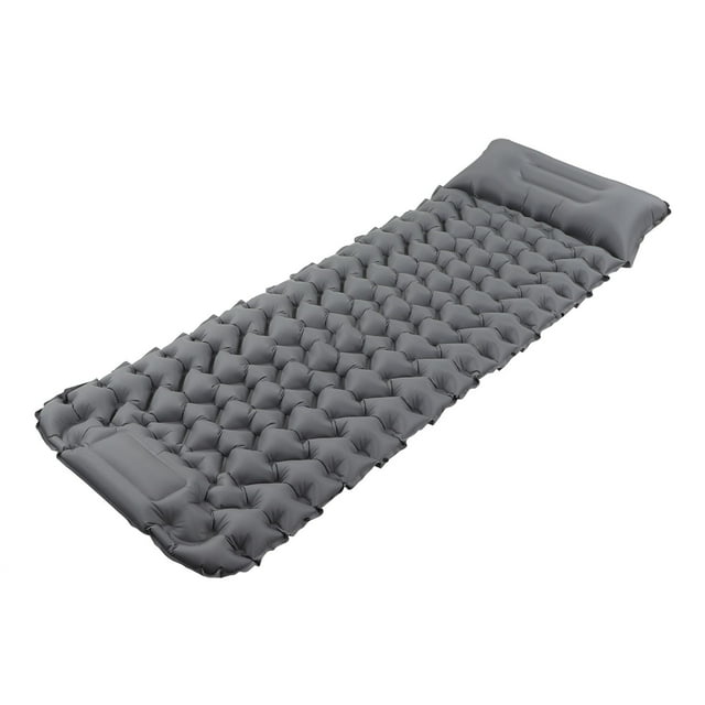 Camping Sleeping Pad, Camping Mattress Ergonomic Waterproof Nylon Self Inflating Tear Resistant For Outdoor