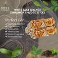thumbnail image 4 of Varitas de sahumerio Soul Sticks, paquete de 3, salvia blanca, 10 cm, 4 of 7